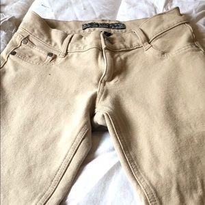 Khaki jeggings